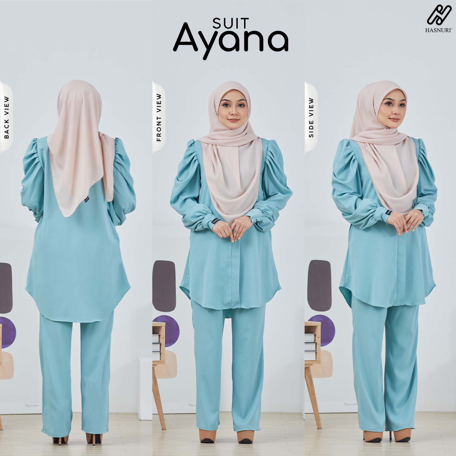 Suit Ayana - Light Mint