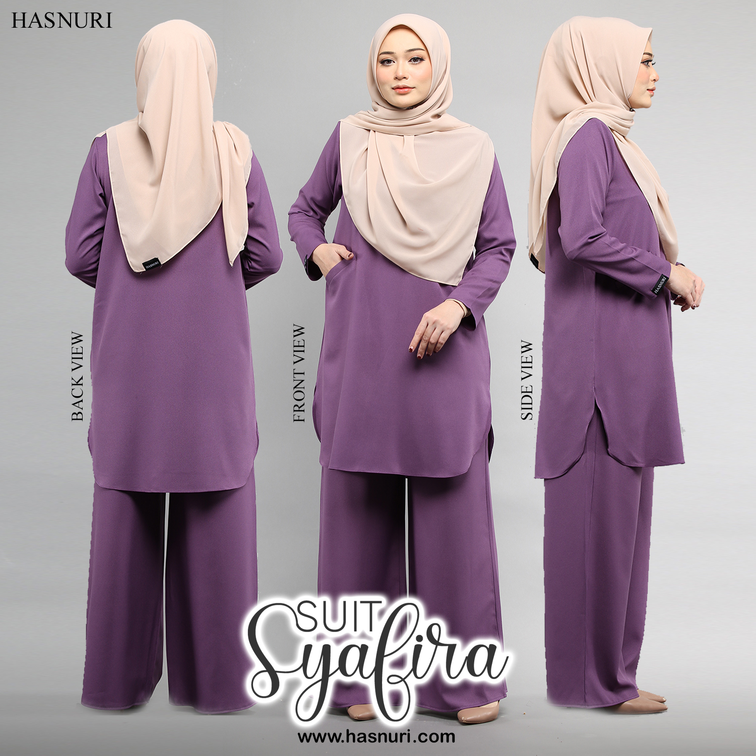 Suit Syafira - Mustard
