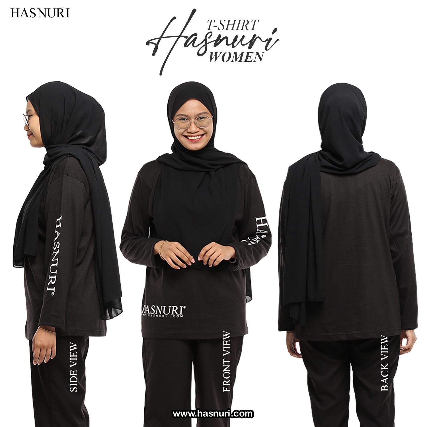 T-shirt Hasnuri Women - Black