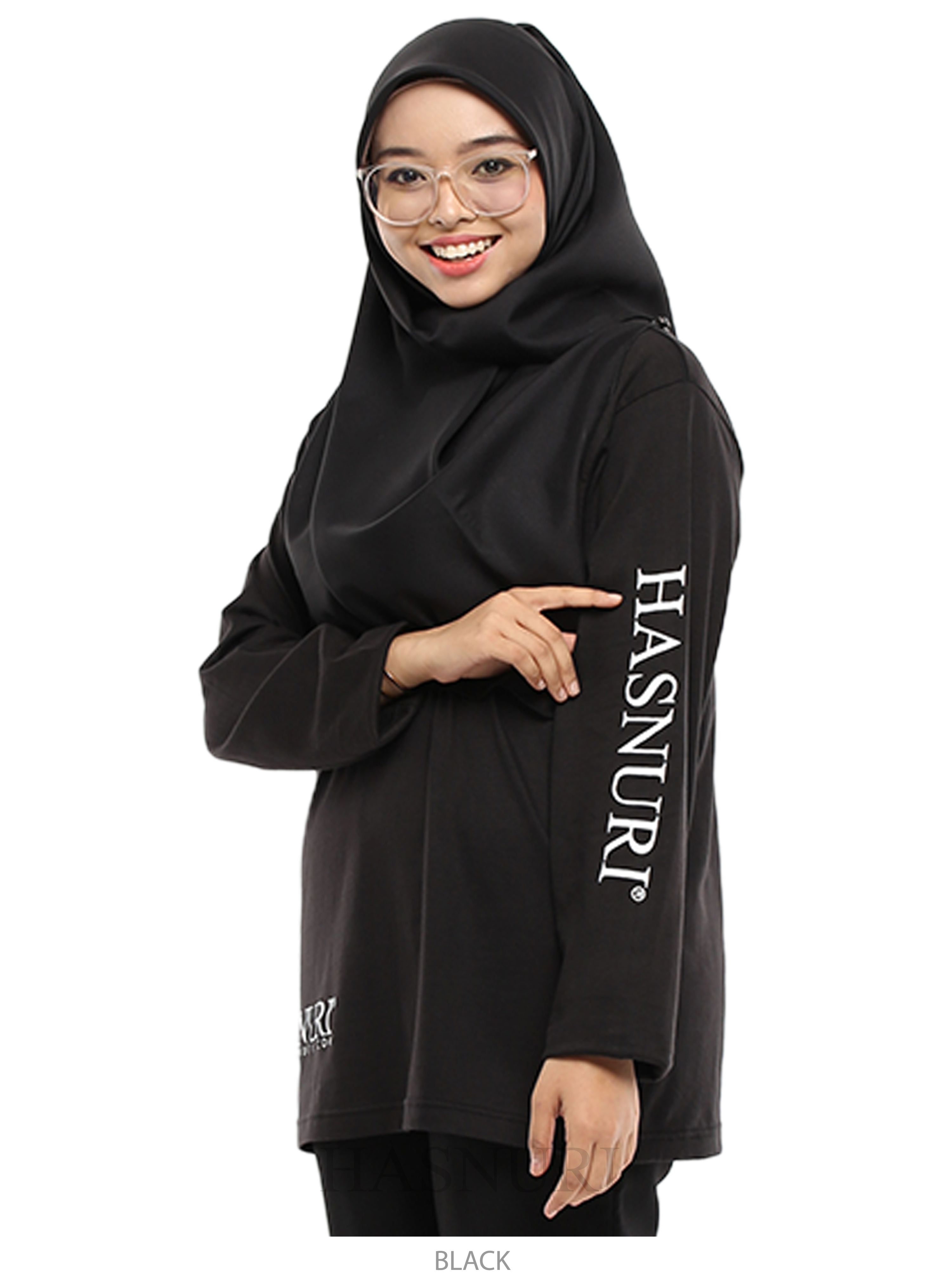 T-shirt Hasnuri Women - Black&w=300&zc=1