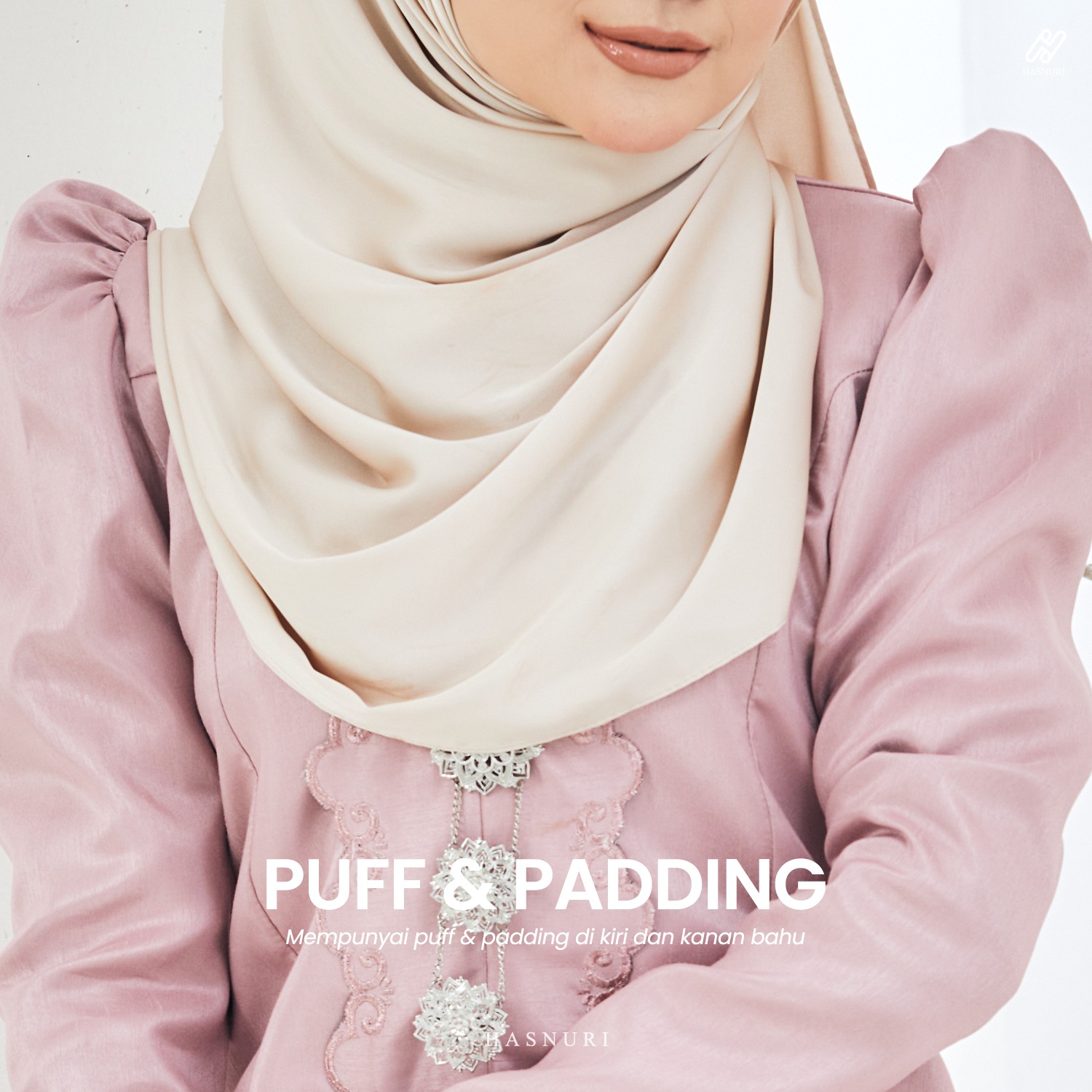 Kebaya Mahrani - French Rose