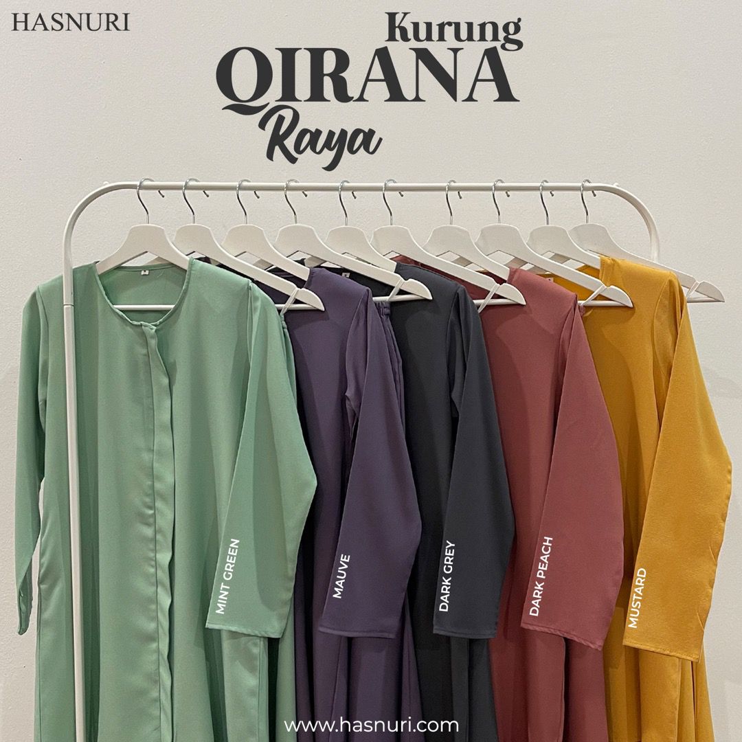 Kurung Qirana - Mustard