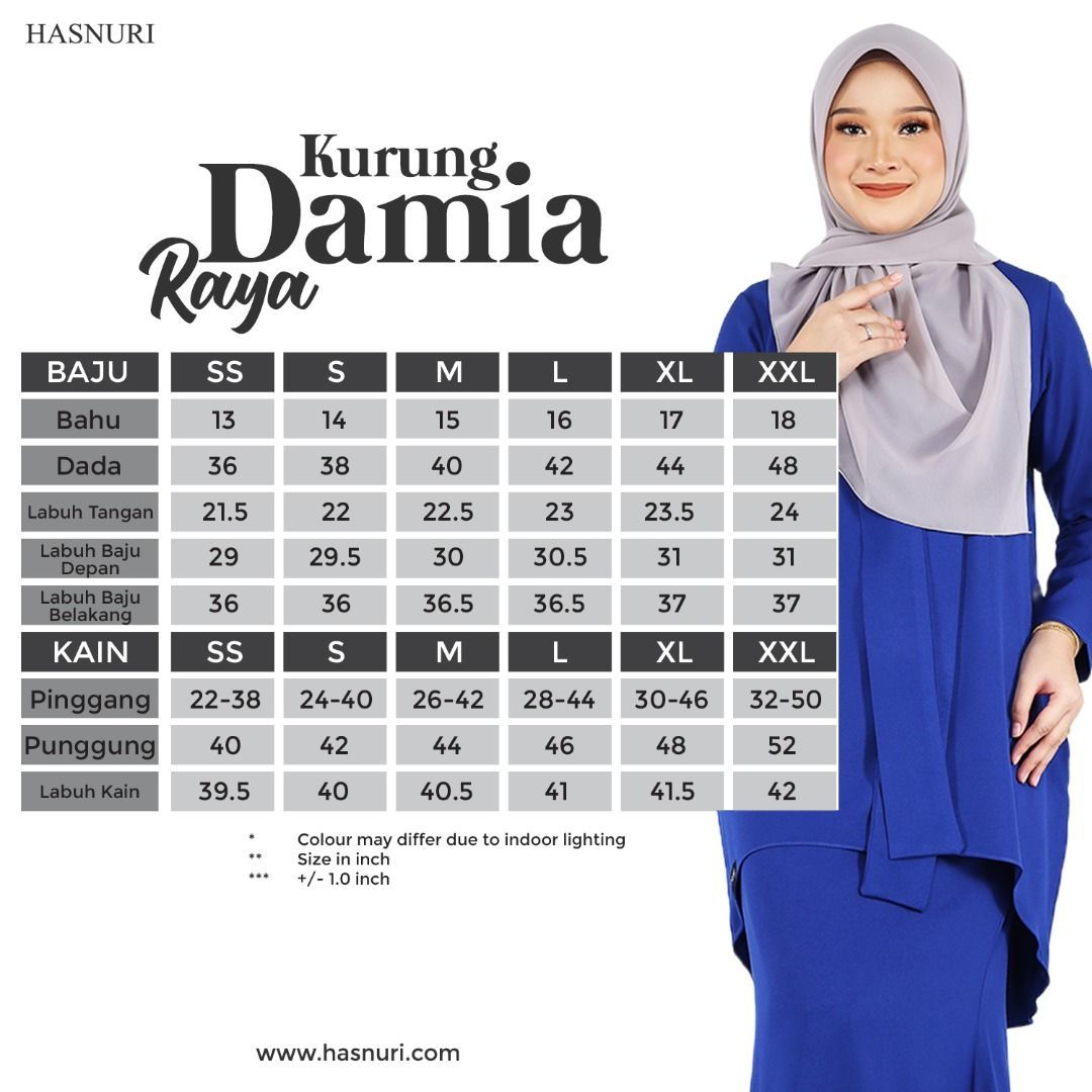 Kurung Damia - Vanilla