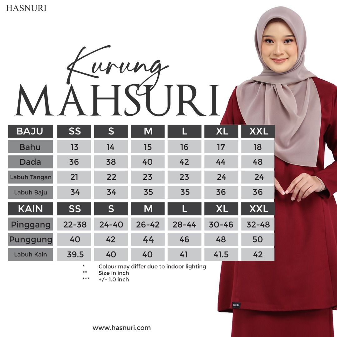Kurung Mahsuri - Moss Green