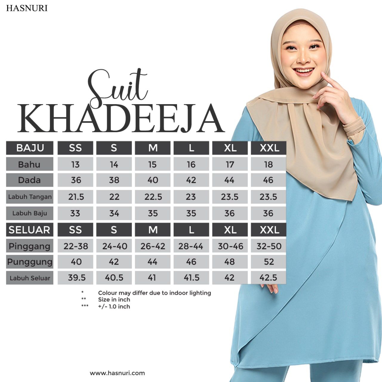 Suit Khadeeja - Dark Orange