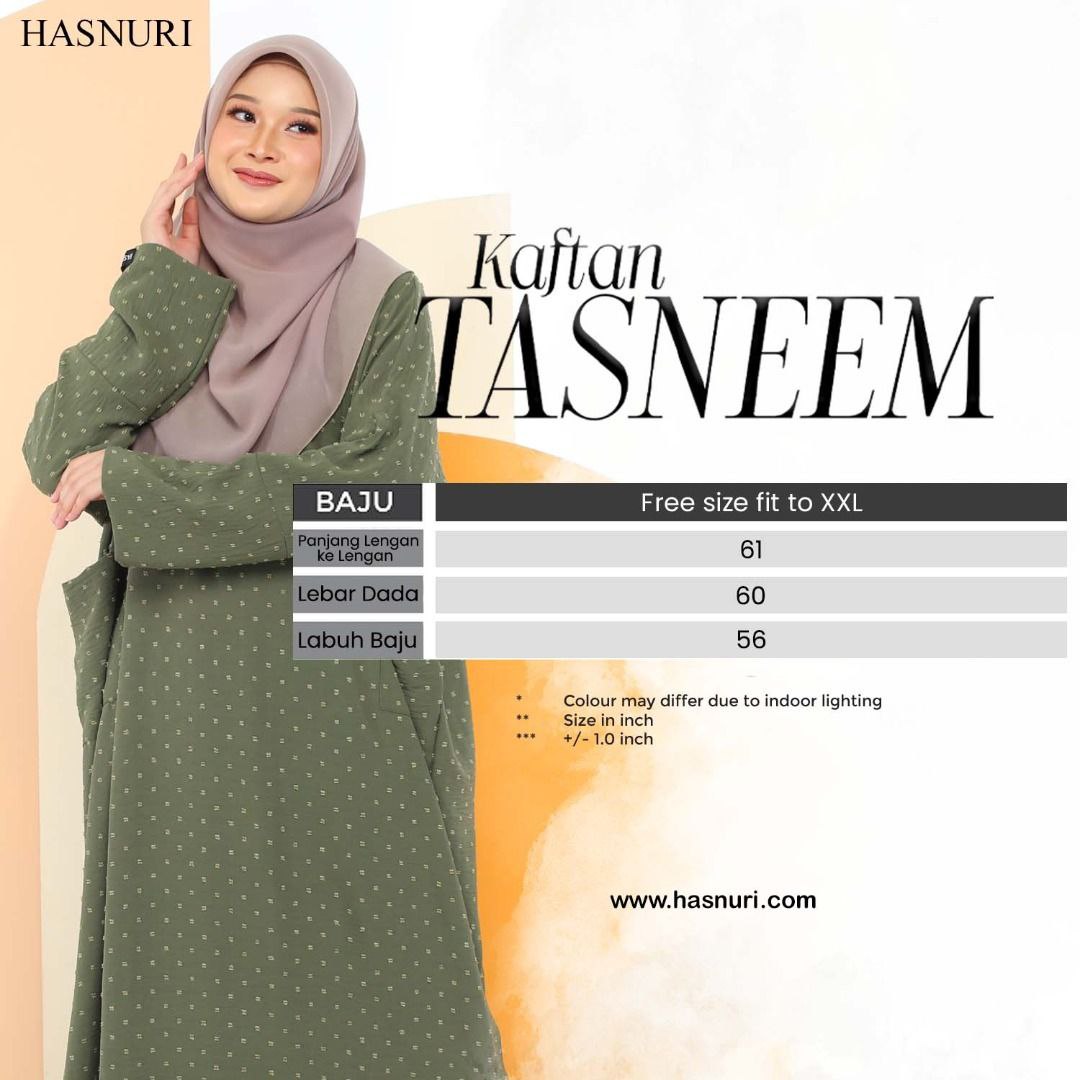 Kaftan Tasneem - White