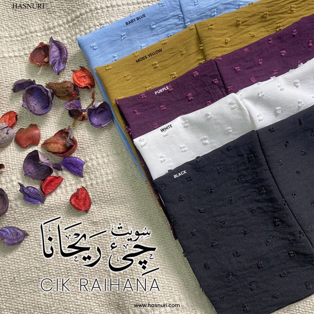 Suit Cik Raihana - Purple