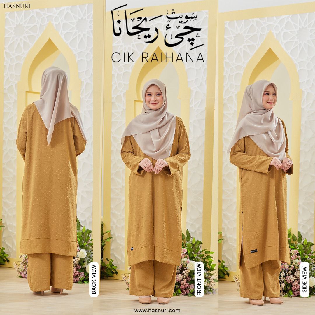 Suit Cik Raihana - Purple