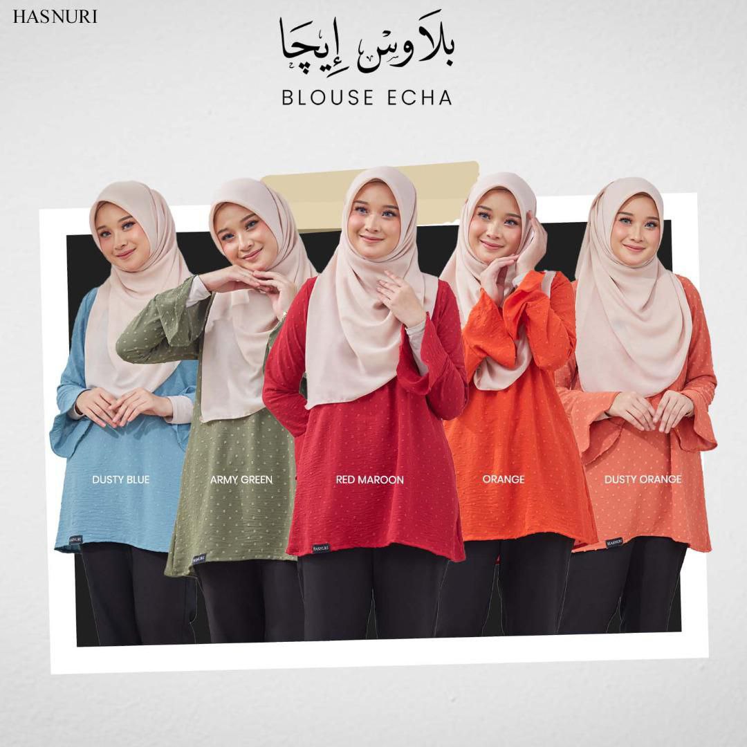 Blouse Echa - Orange