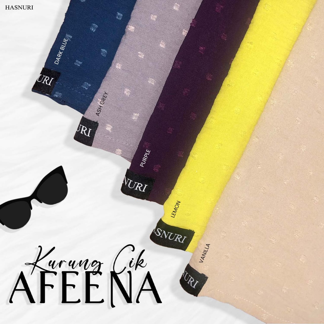 Kurung Cik Afeena - Purple
