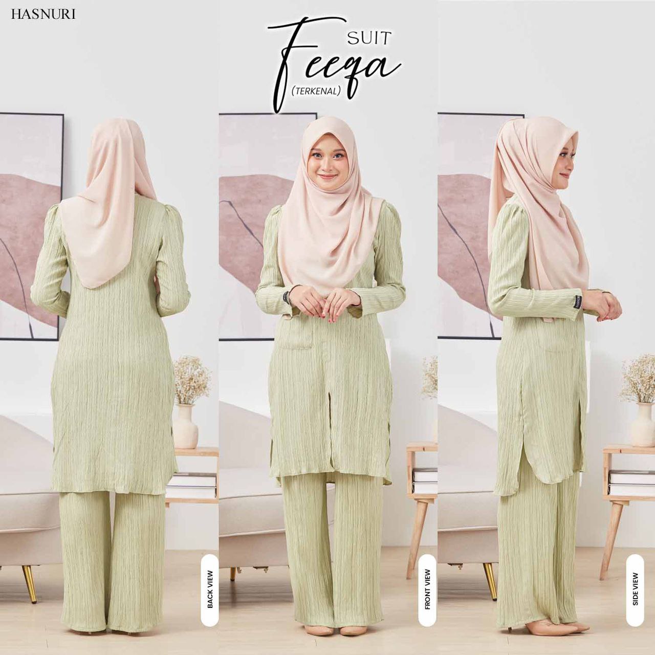 Suit Feeqa - Butter Yellow