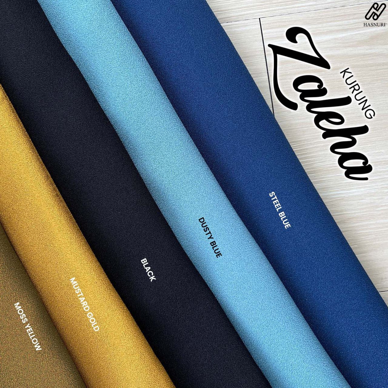 Kurung Zaleha - Moss Yellow