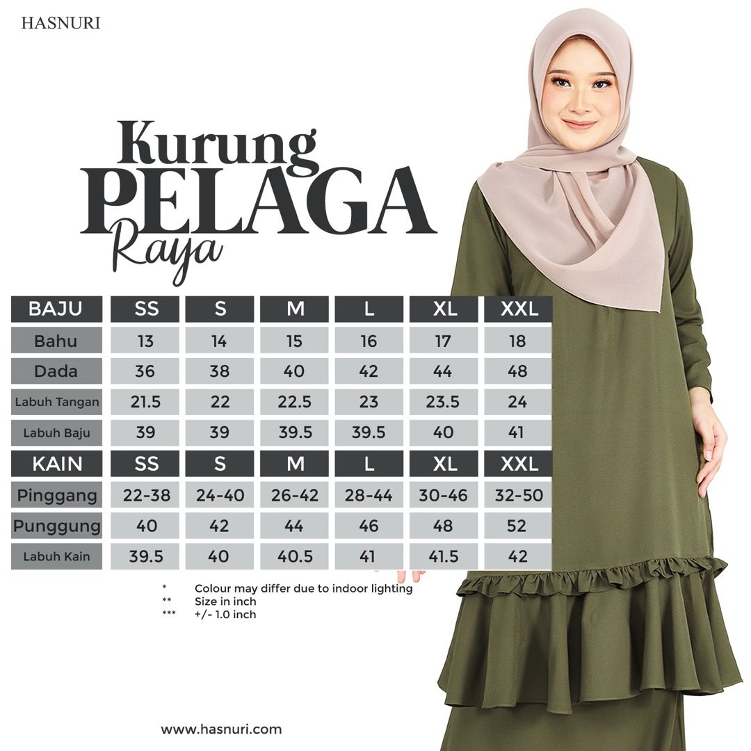 Kurung Pelaga - Mauve