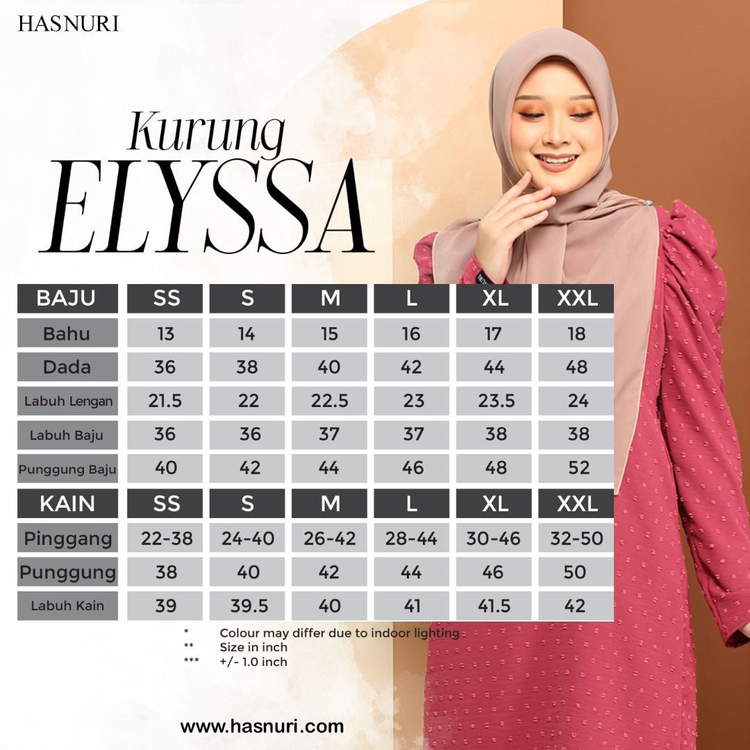 Kurung Elyssa - Brown
