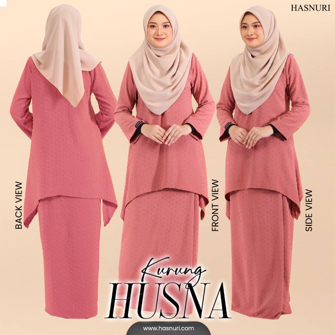 Kurung Husna - Mauve