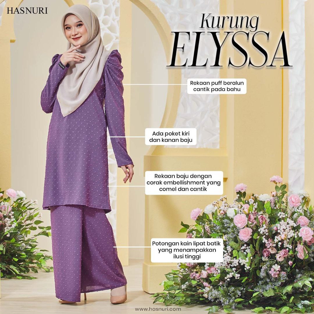 Kurung Elyssa - Teal
