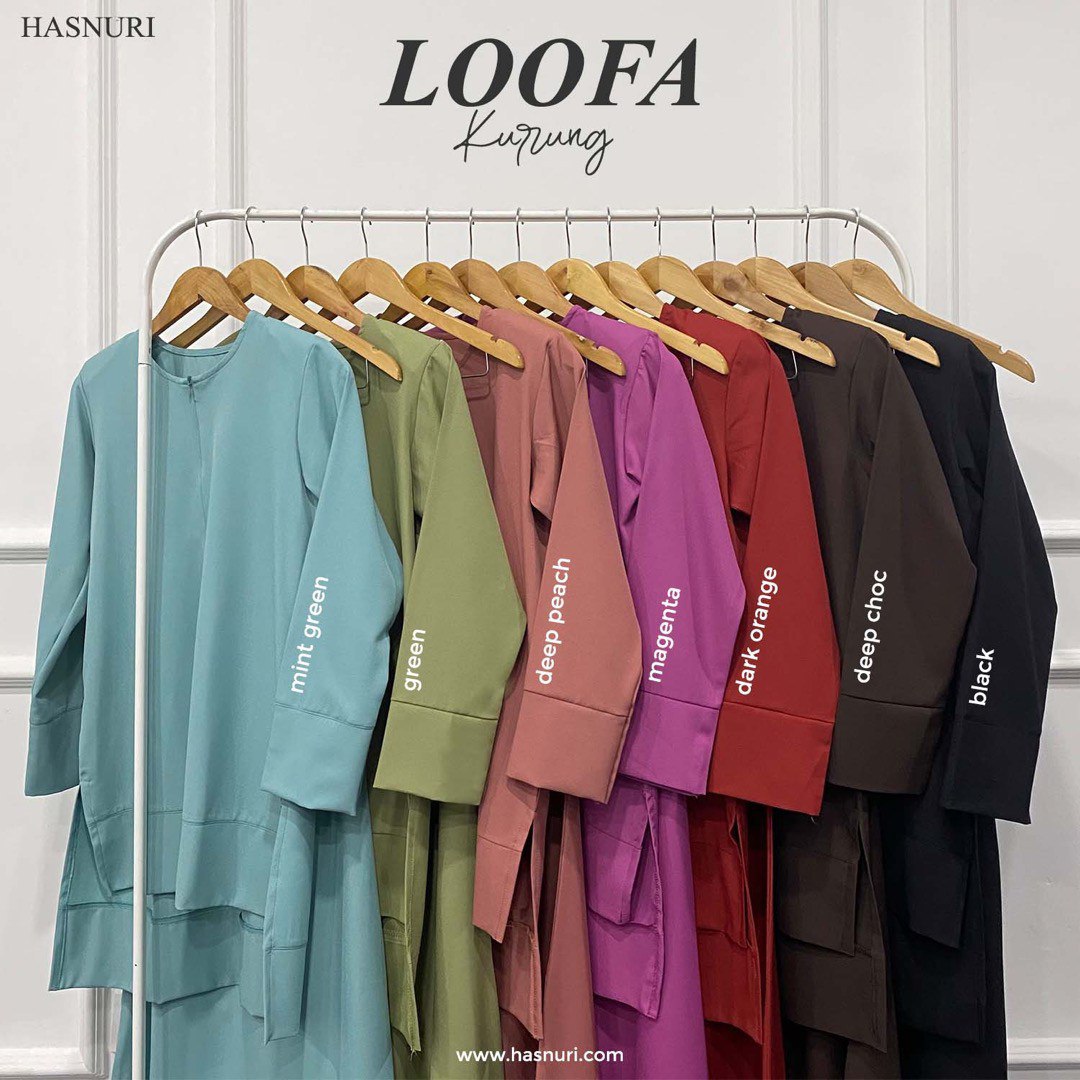 Kurung Loofa - Dark Orange