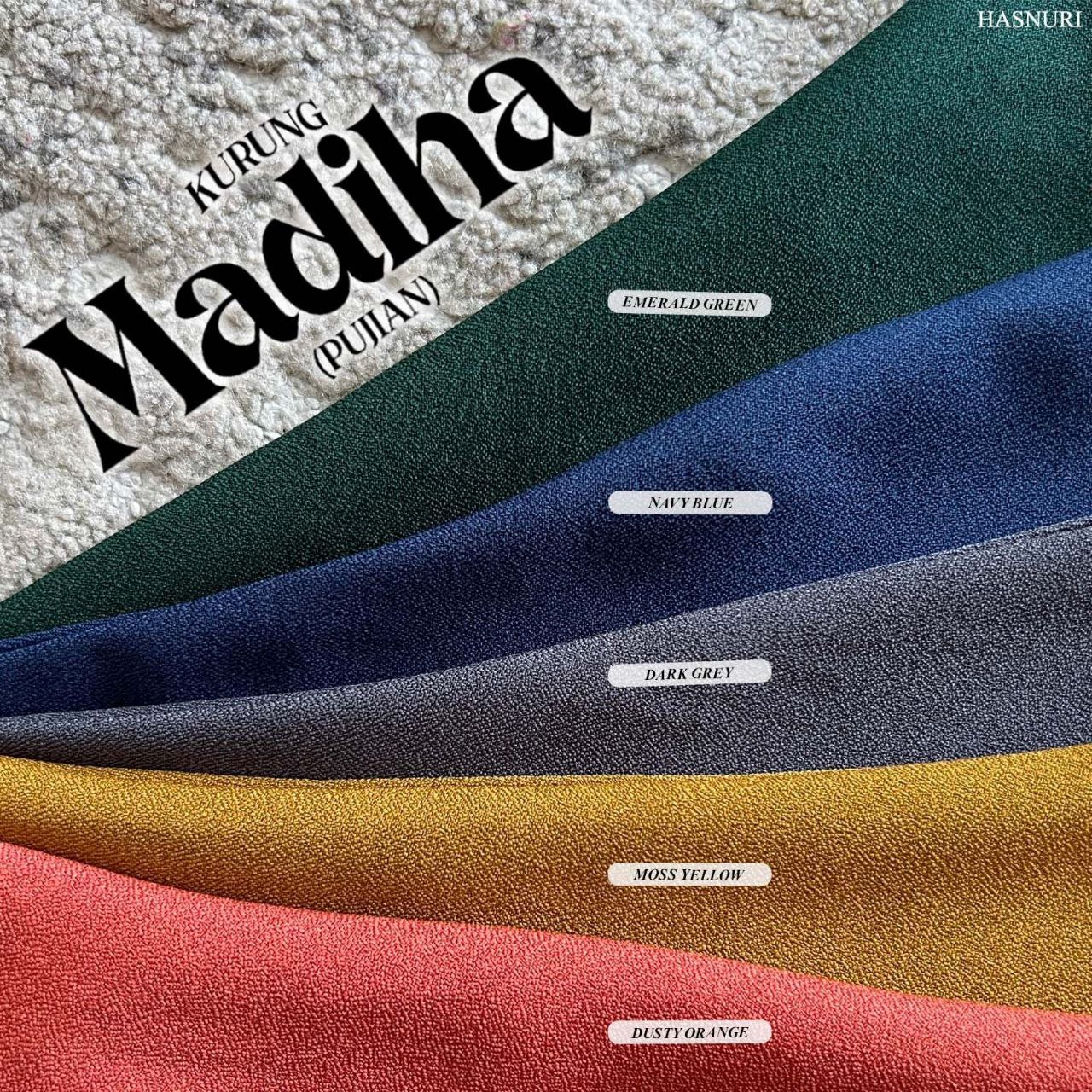 Kurung Madiha - Moss Yellow