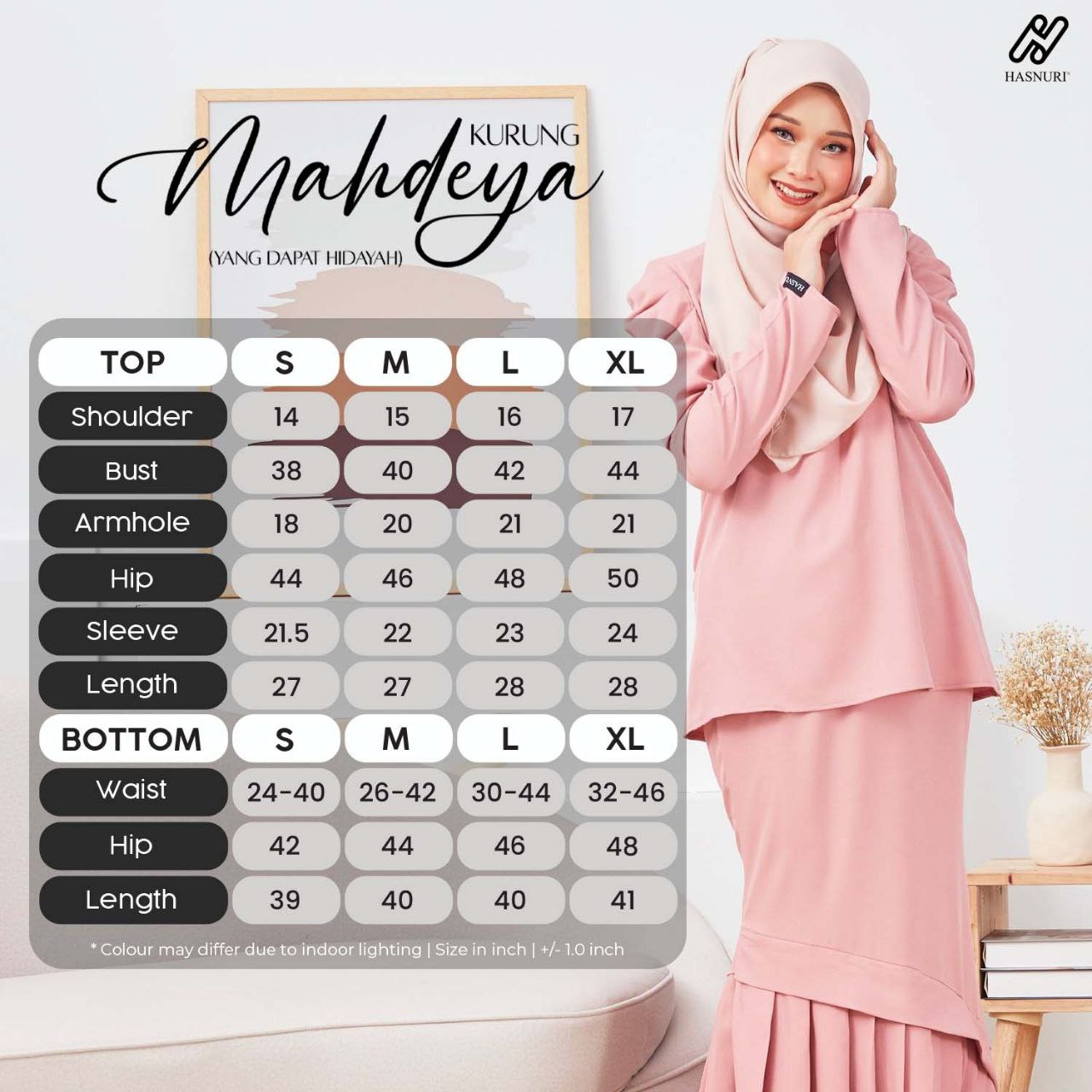 Kurung Mahdeya - Butter Yellow