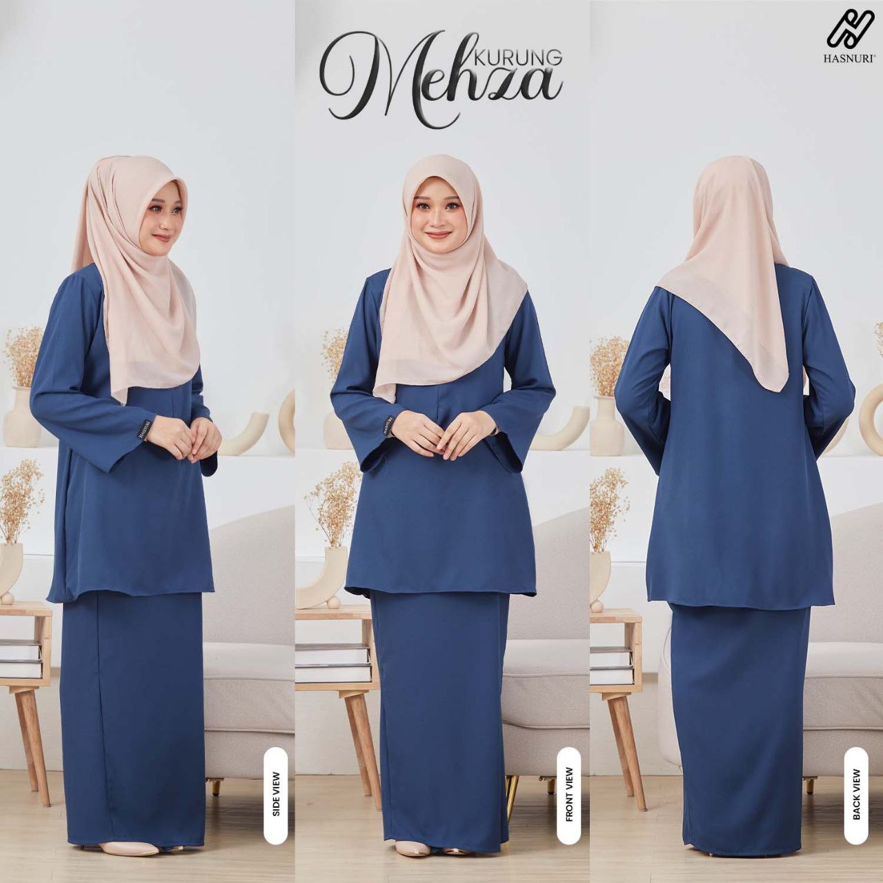 Kurung Mehza - Emerald Green