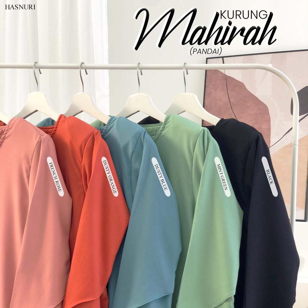 Kurung Mahirah - Dusty Orange