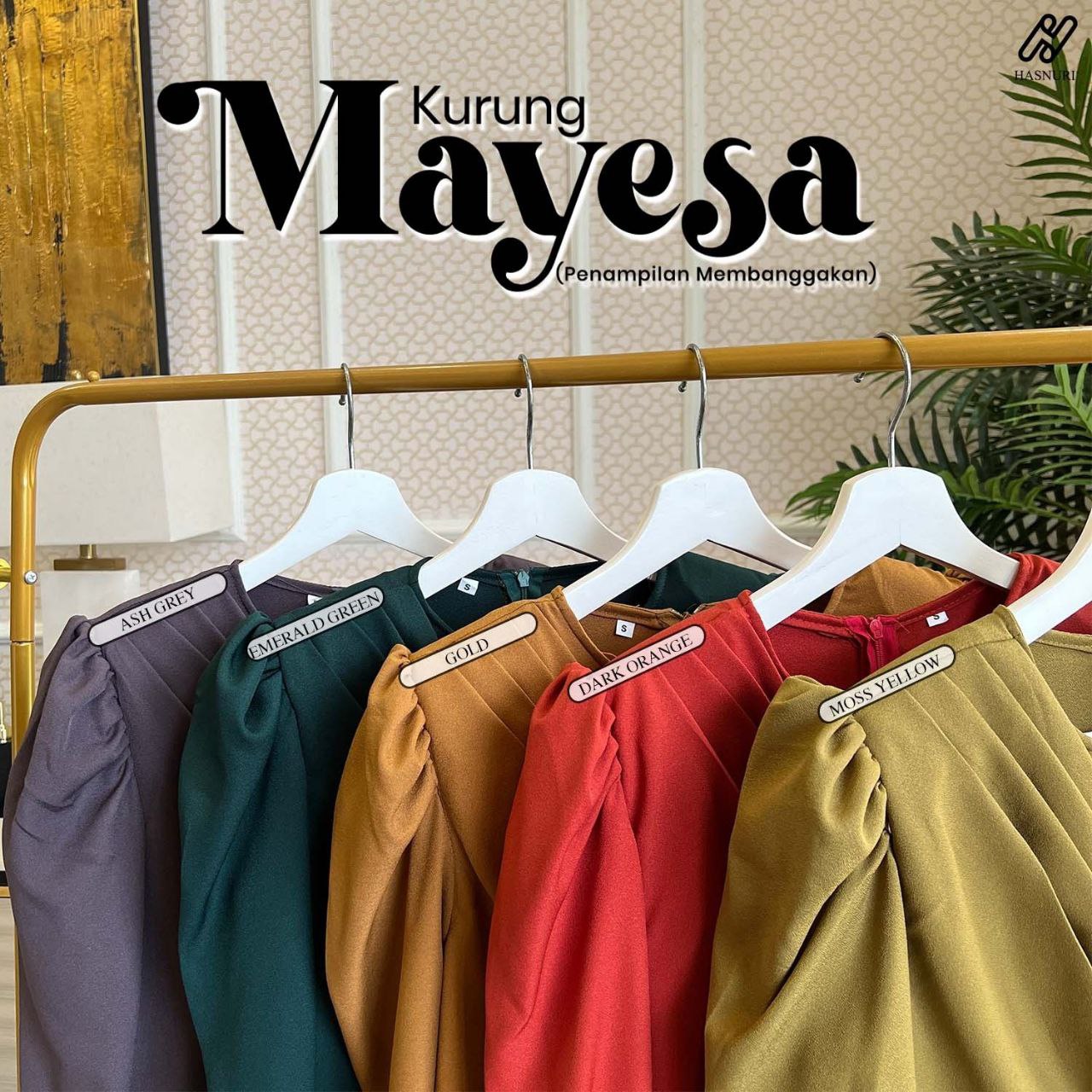 Kurung Mayesa - Gold