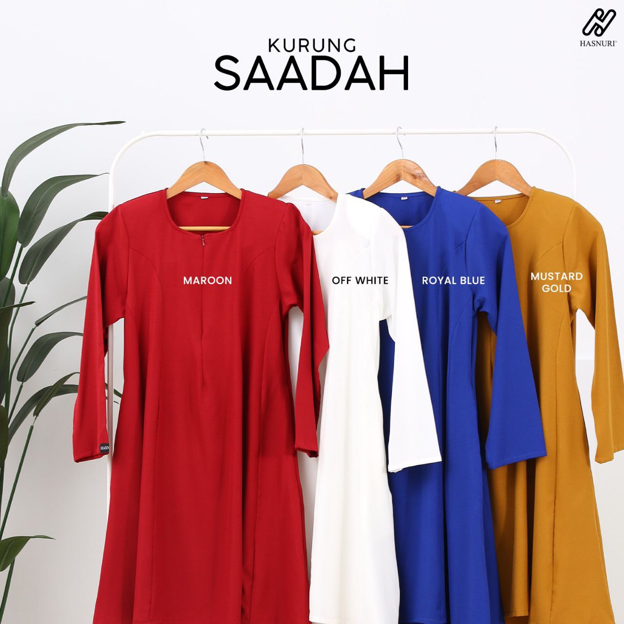 Kurung Saadah - Mustard Gold