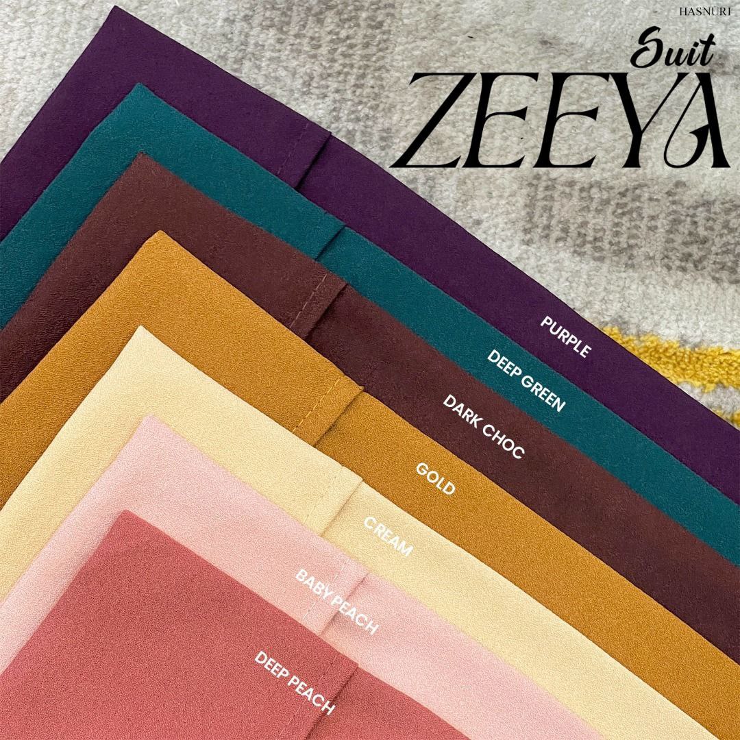 Suit Zeeya - Cream