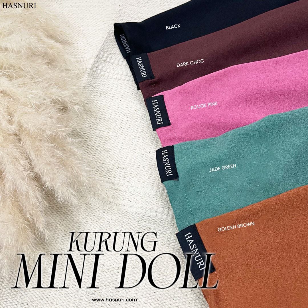 Kurung Mini Doll Kids - Jade Green