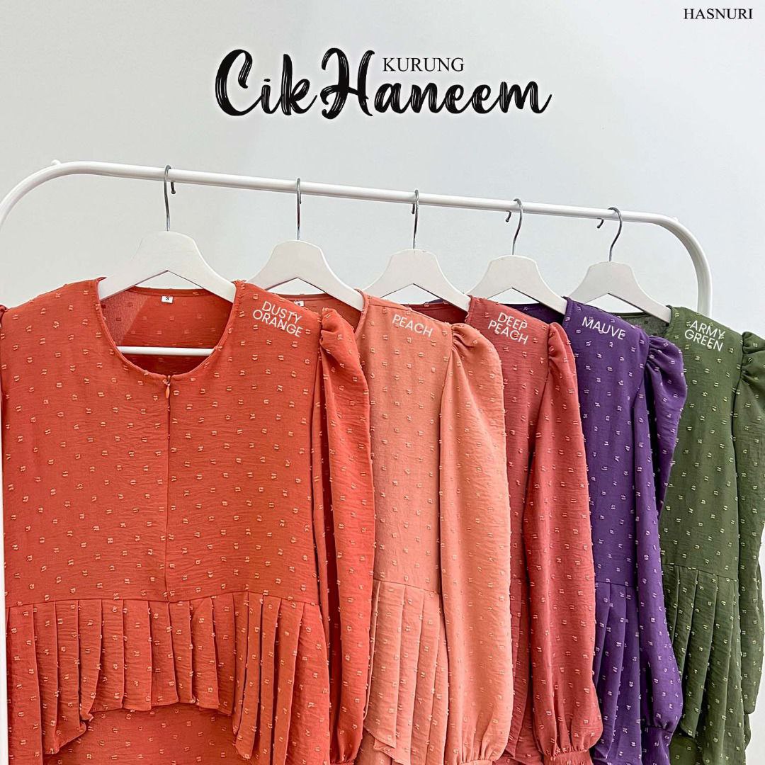Kurung Cik Haneem - Dusty Orange