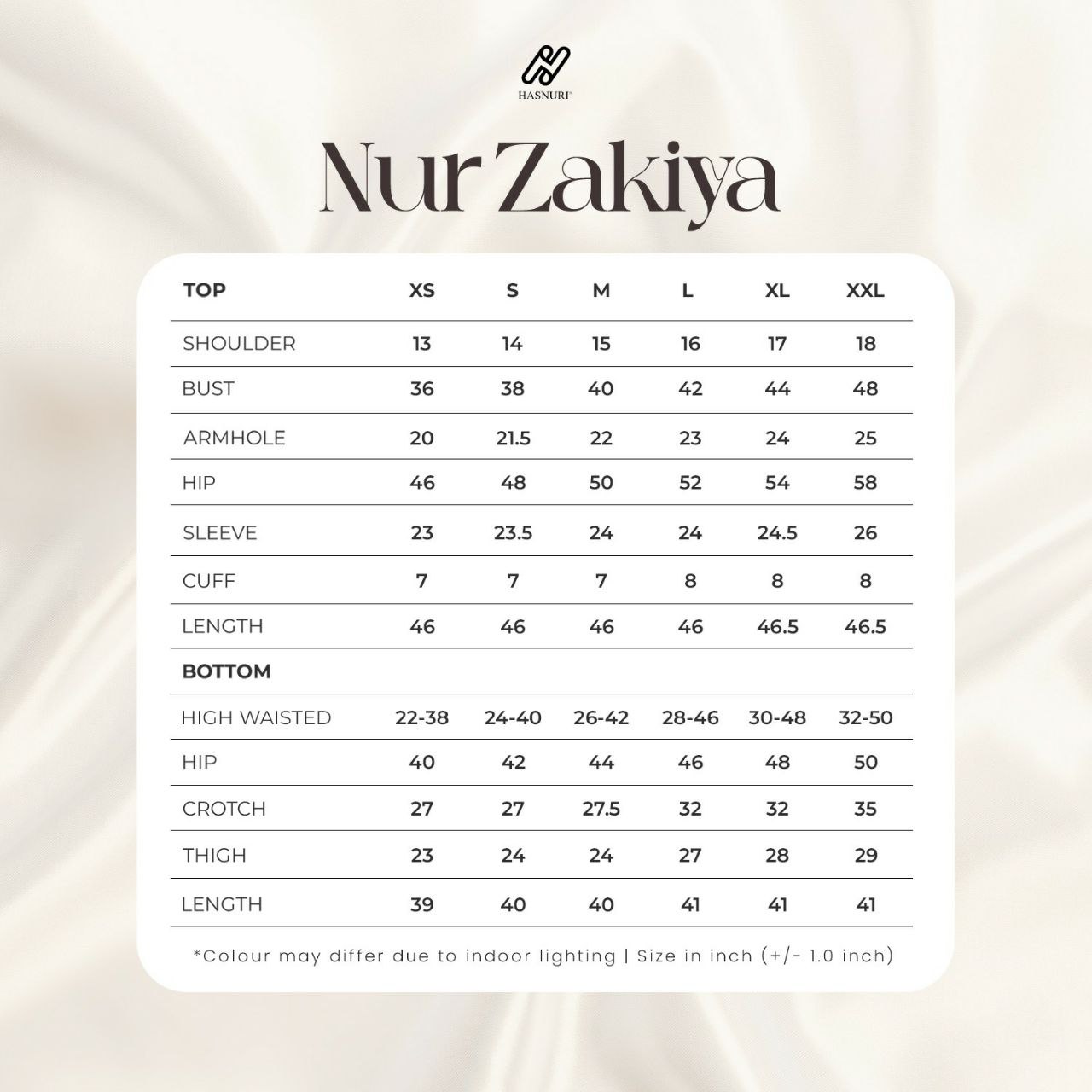 Suit Nur Zakiya - White