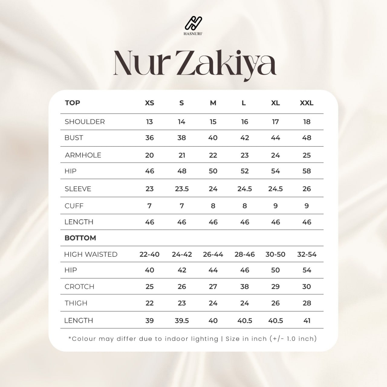 Suit Nur Zakiya - Golden Olive