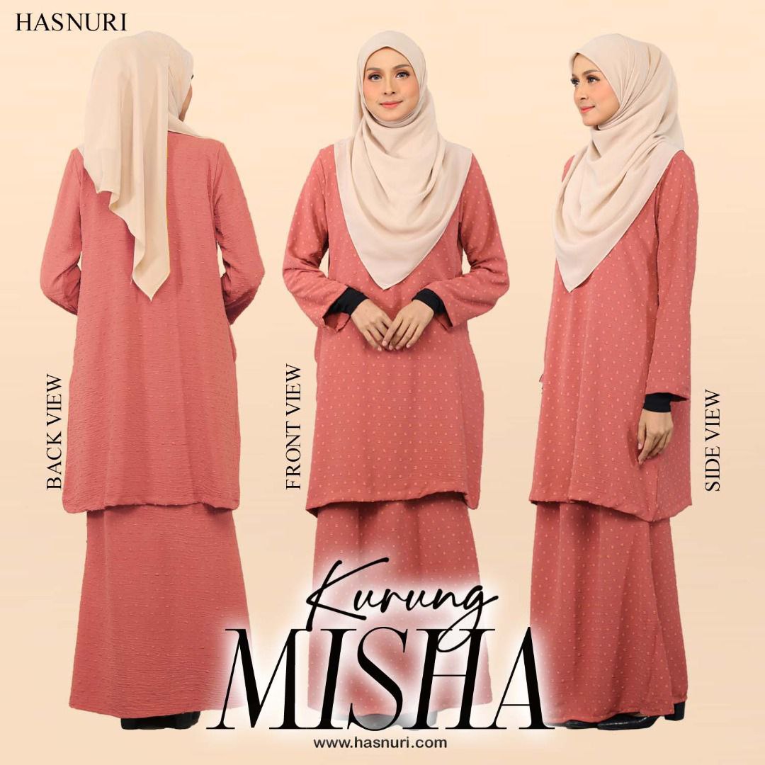 Kurung Misha - Sand Brown