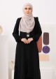 Suit Nur Zakiya - Black