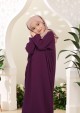 Abaya Nysa Kids - Dark Purple