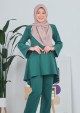 Suit Hijraa - Emerald Green