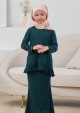Kurung Wawa Kids - Deep Green