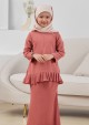 Kurung Wawa Kids - Deep Peach
