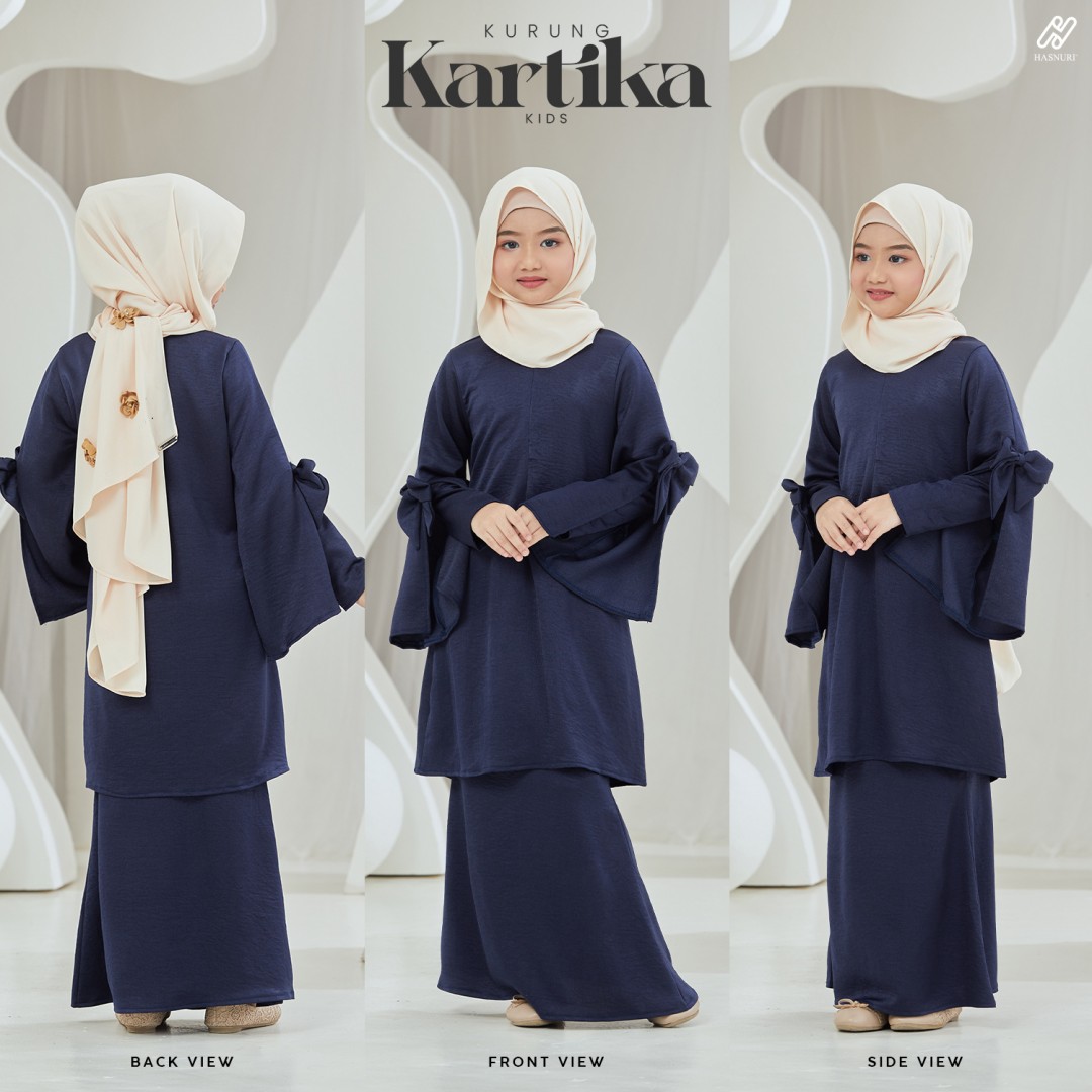 Kurung Kartika Kids - Soft Pink