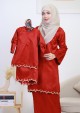 Kurung Wan Sofea Kids - Maroon