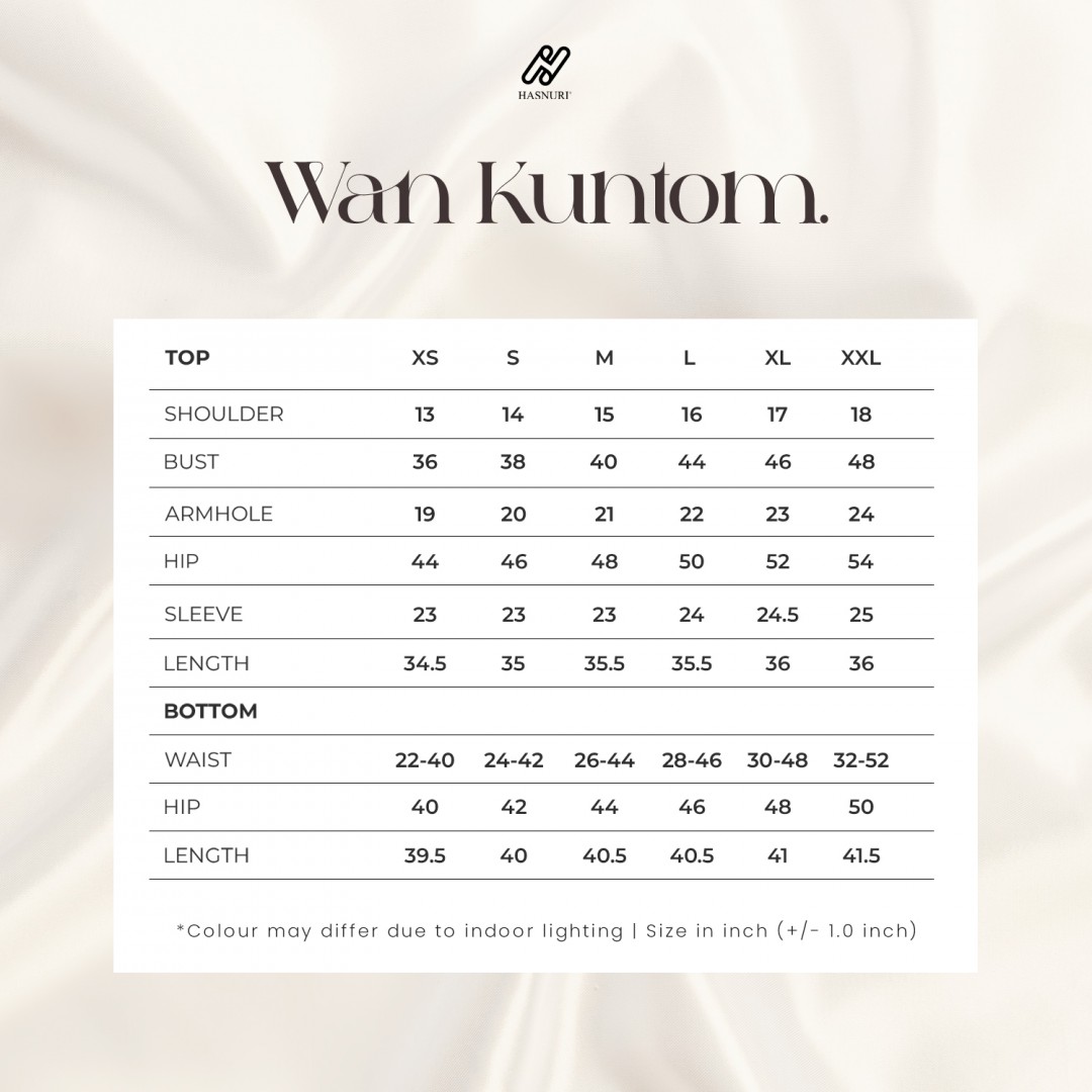Kurung Wan Kuntom - Baby Green