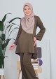 Suit Hijraa - Moss Green