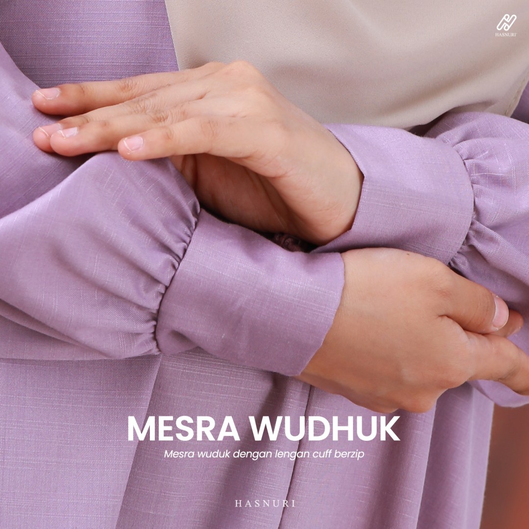 Suit Tun Zakiya - Dusty Maroon