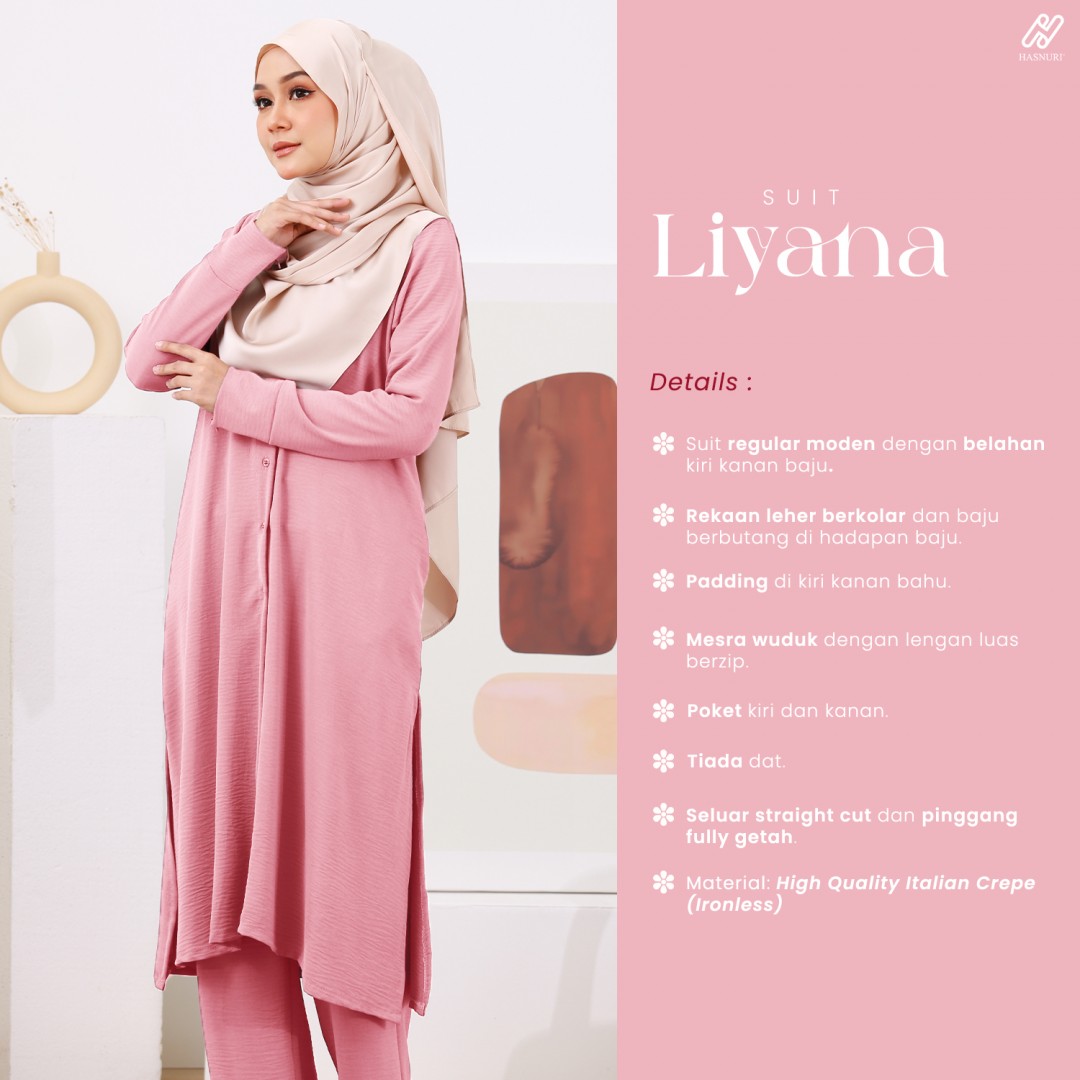 Suit Liyana - Light Lilac