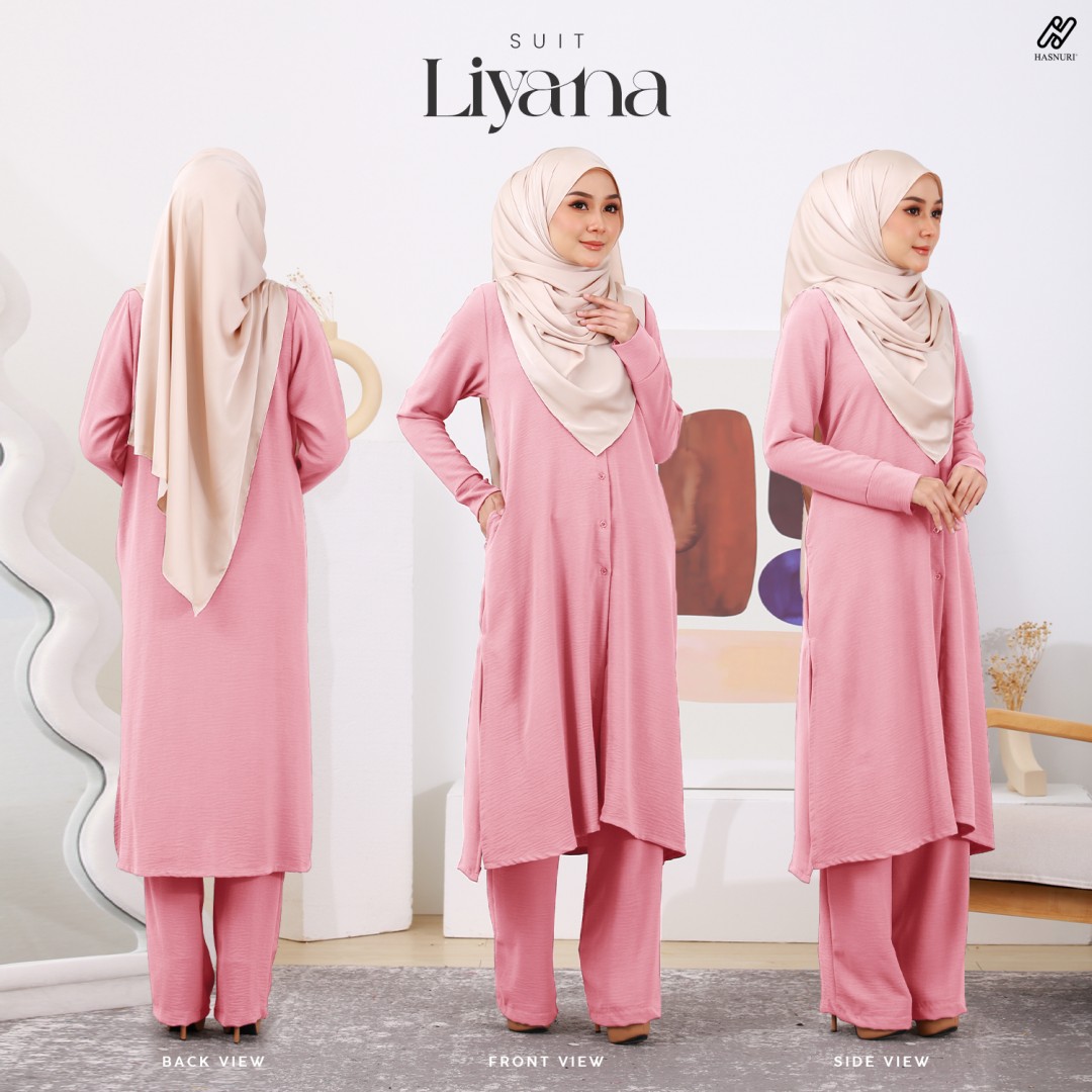 Suit Liyana - Light Lilac