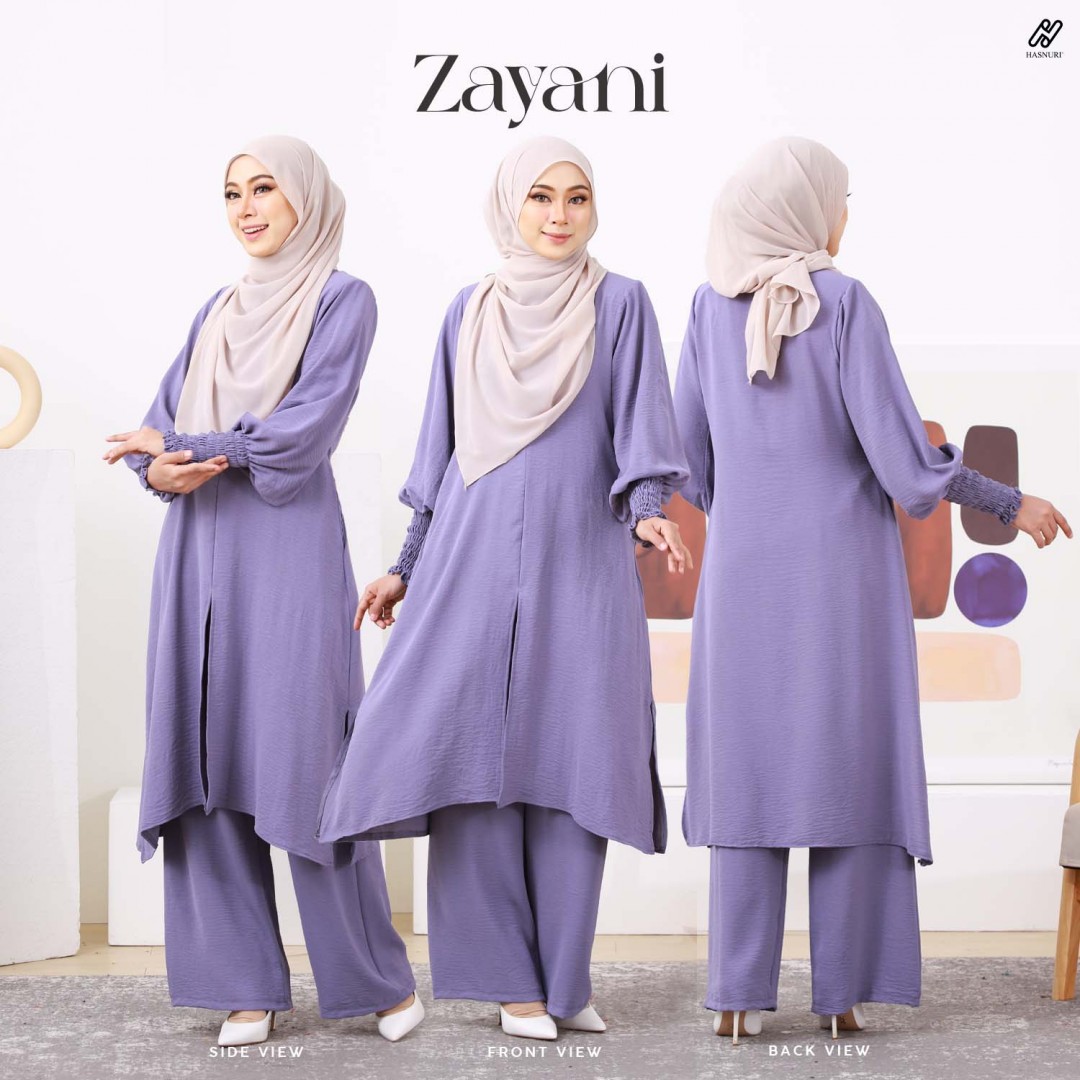 Suit Zayani - Light Mauve