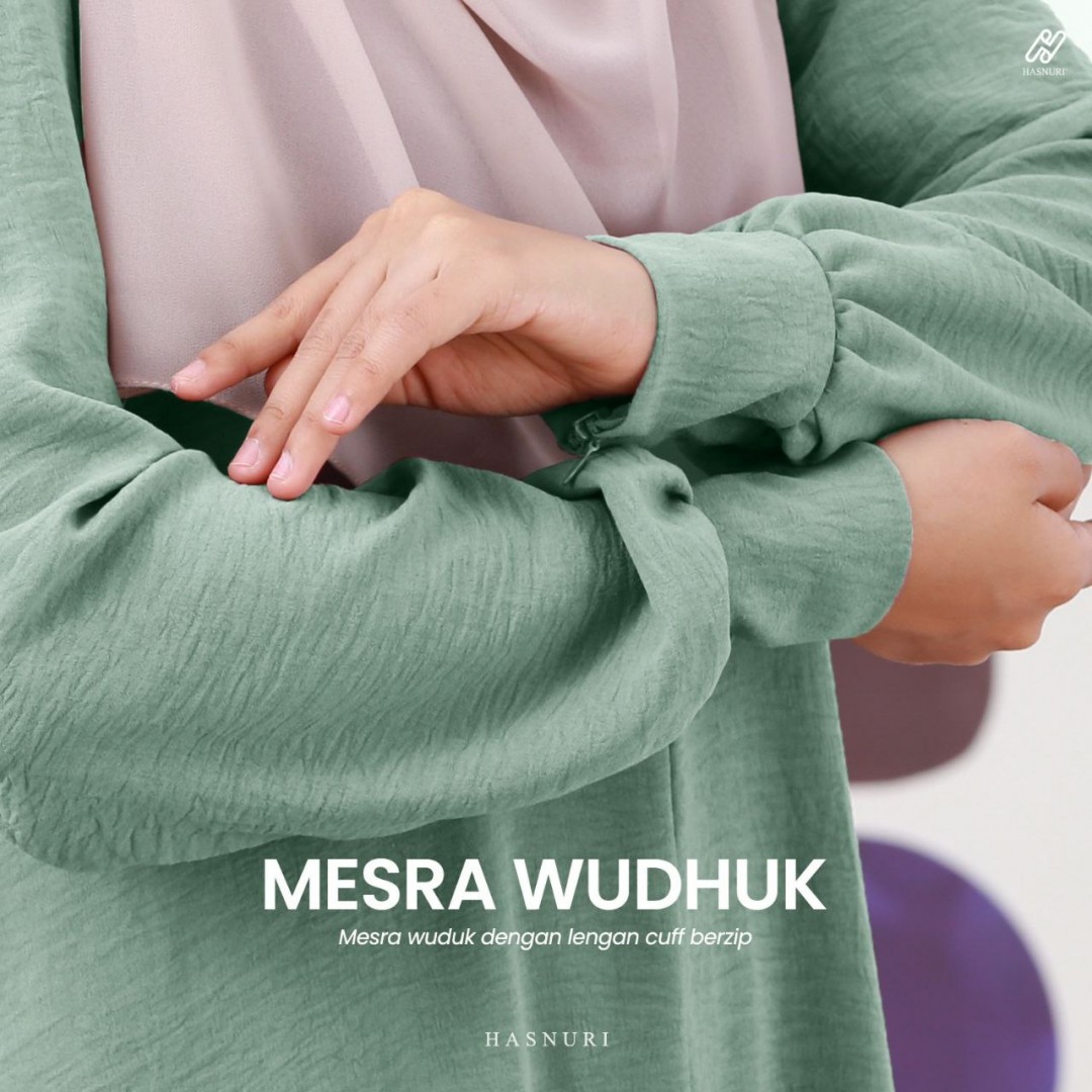 Kurung Nur Zakiya - Mauve