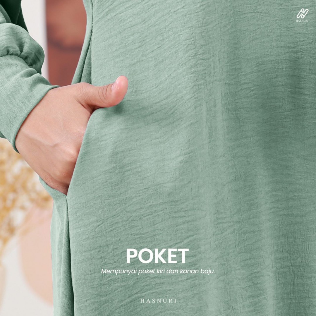 Kurung Nur Zakiya - Golden Brown