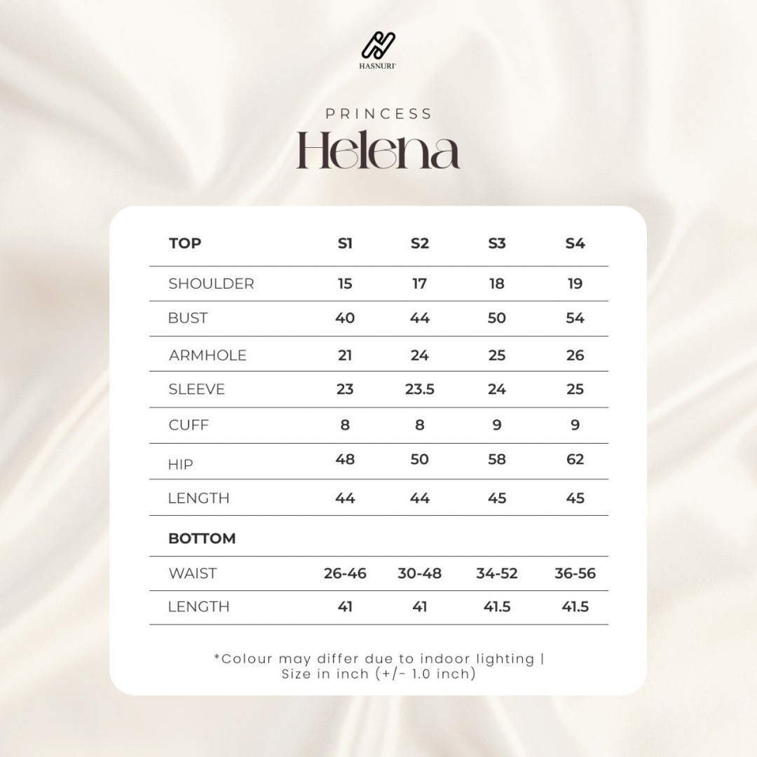 Kurung Princess Helena - Rich Brown