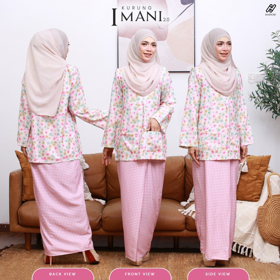 Kurung Imani 2.0 - Lilac Purple